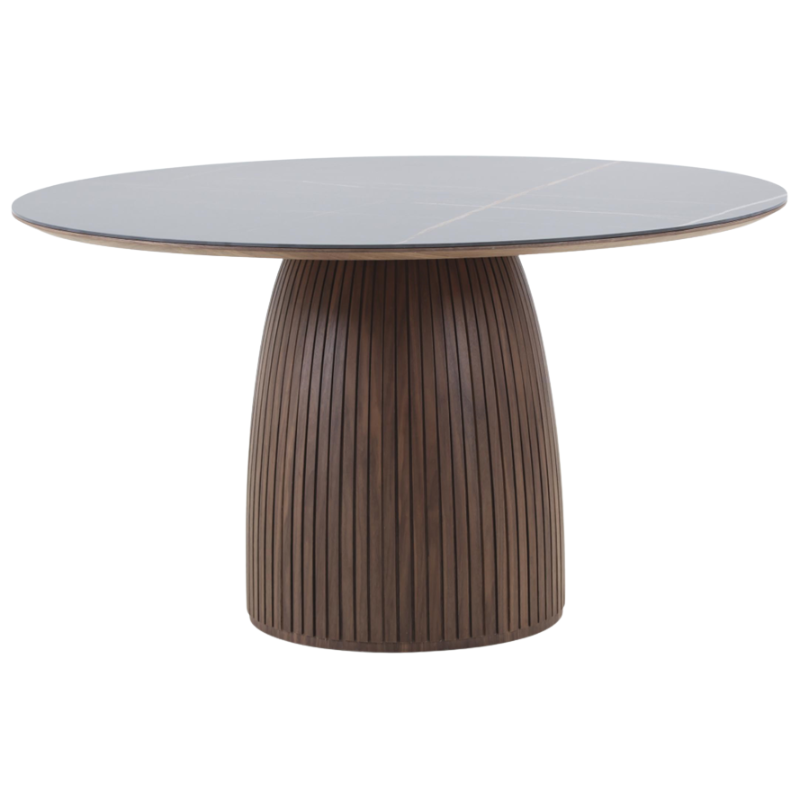 Dining Round Table - Ceramic Top