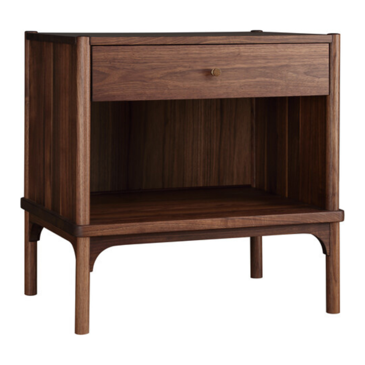 Walnut Grove Open Nightstand