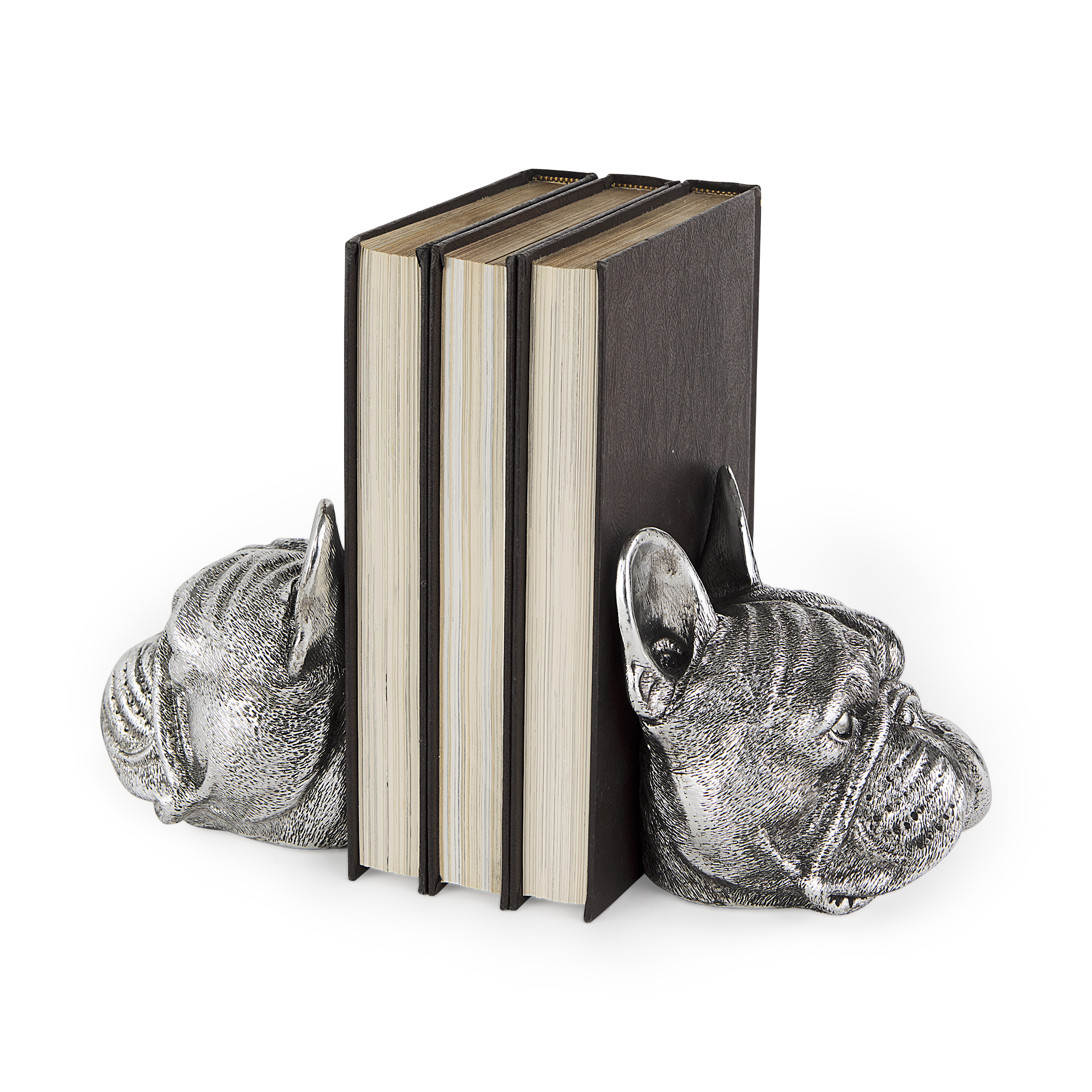 Bruno Bulldog Bookends S/2