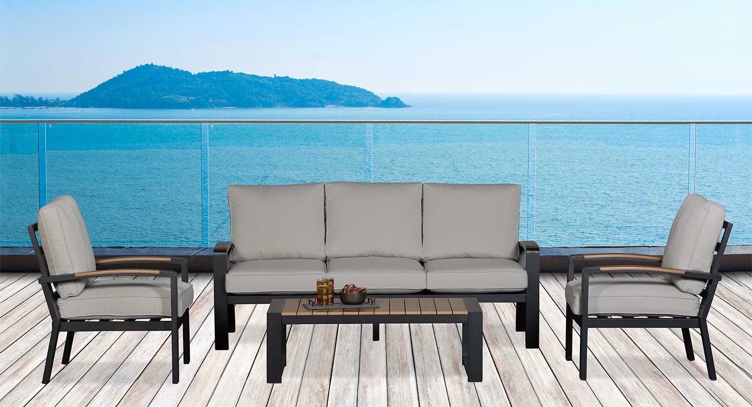 Bruges 4 Piece Outdoor Sofa Set