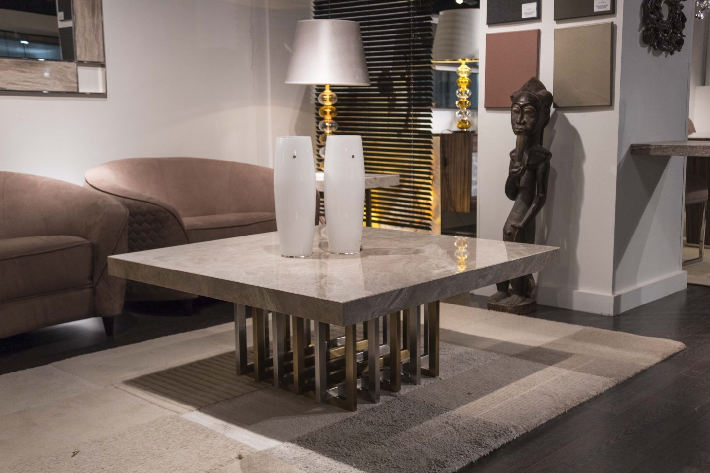 Cage Square Cocktail Table