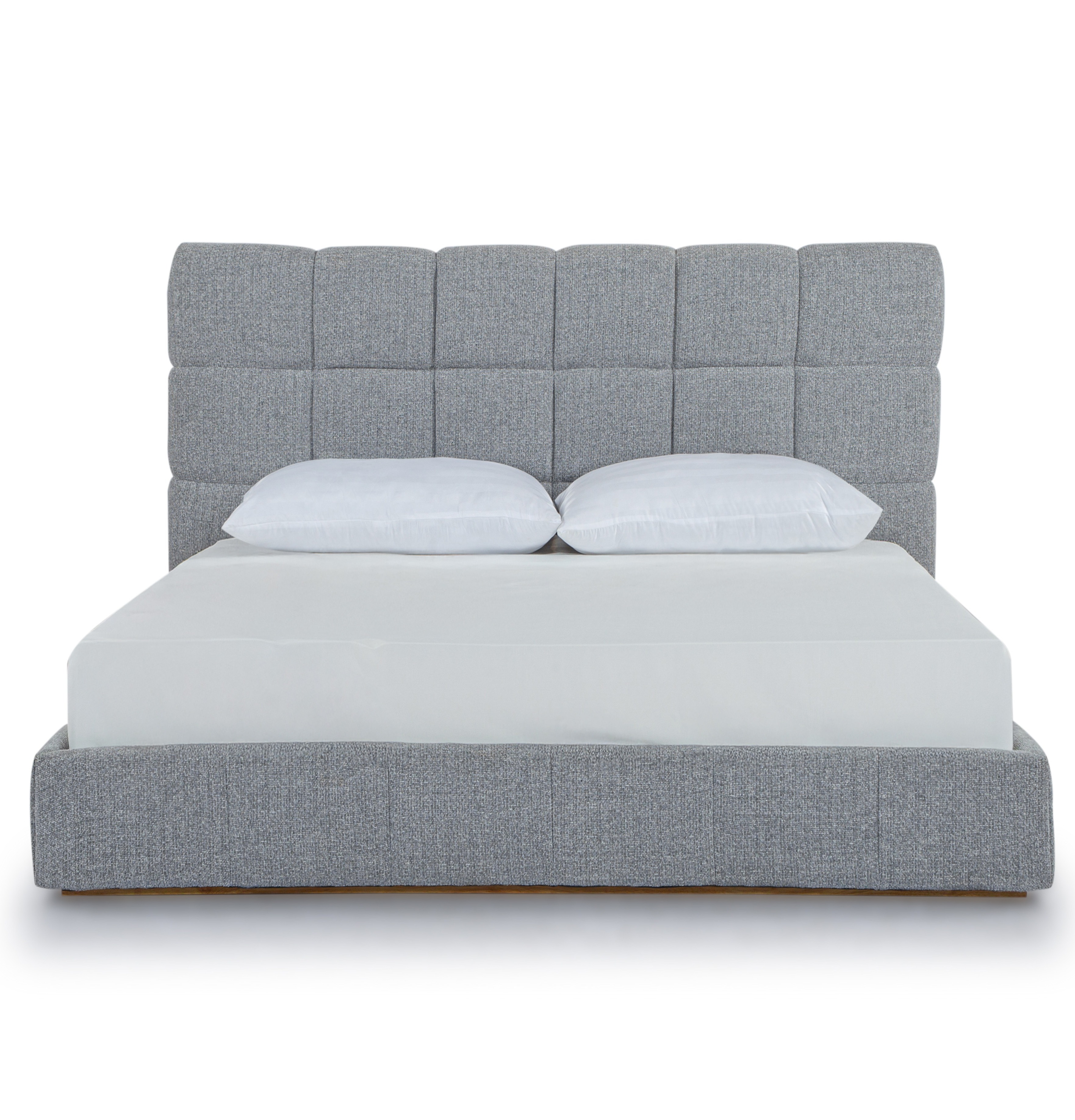 Queen Upholstered Lift Storage Bed 