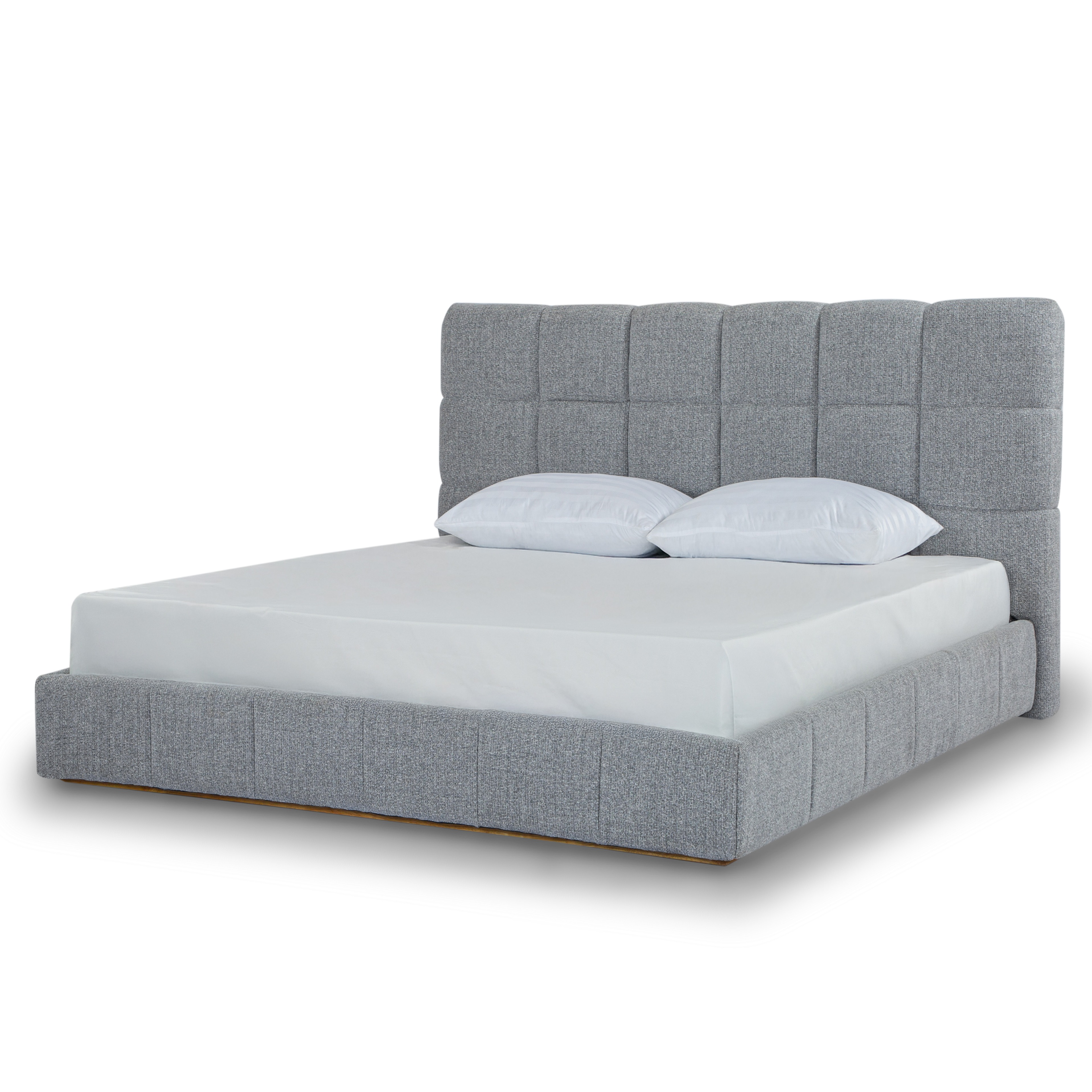 Queen Upholstered Lift Storage Bed 