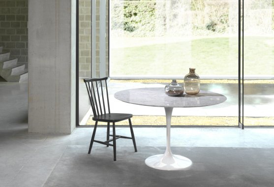 Flute 43" Round Dining Table