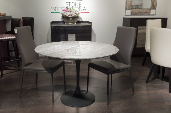 Flute 43" Round Dining Table