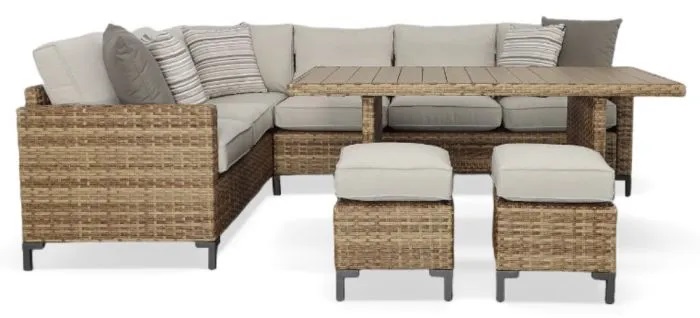 Hanover Banquette Patio Set