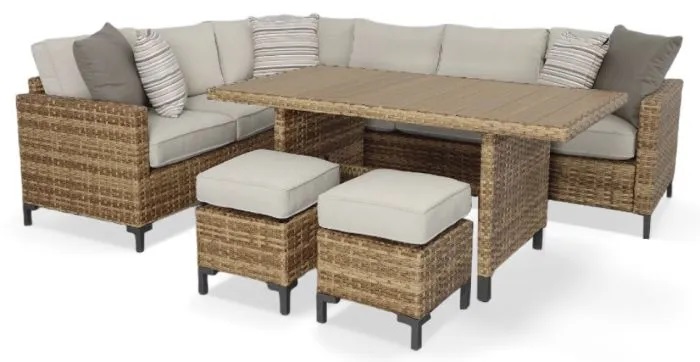 Hanover Banquette Patio Set