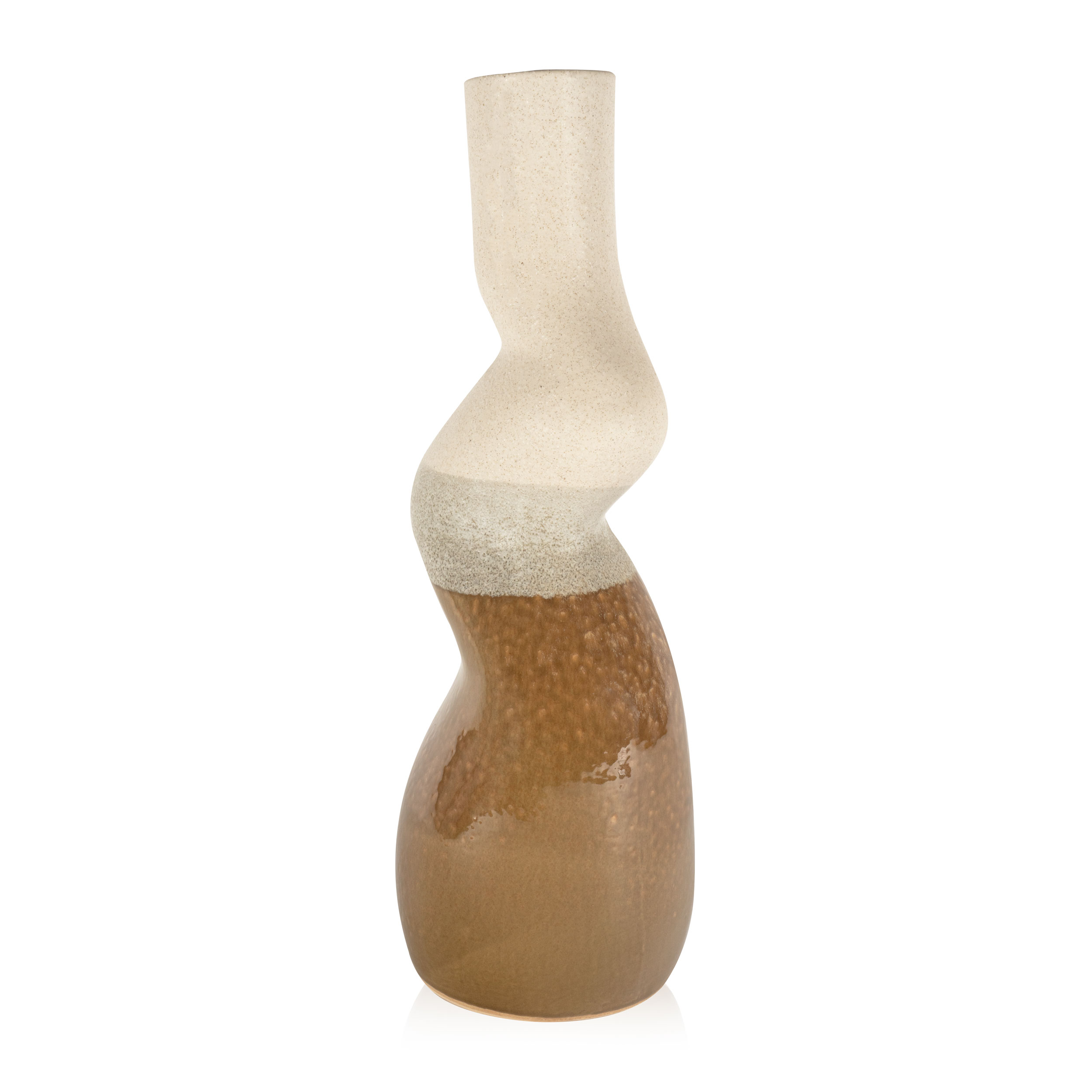 Montego Ceramic Floor Vase - Small
