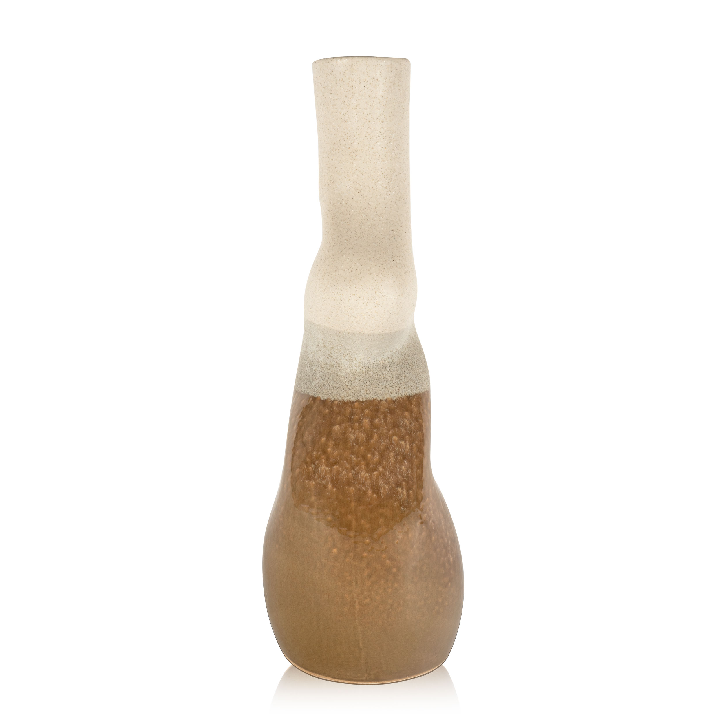 Montego Ceramic Floor Vase - Small