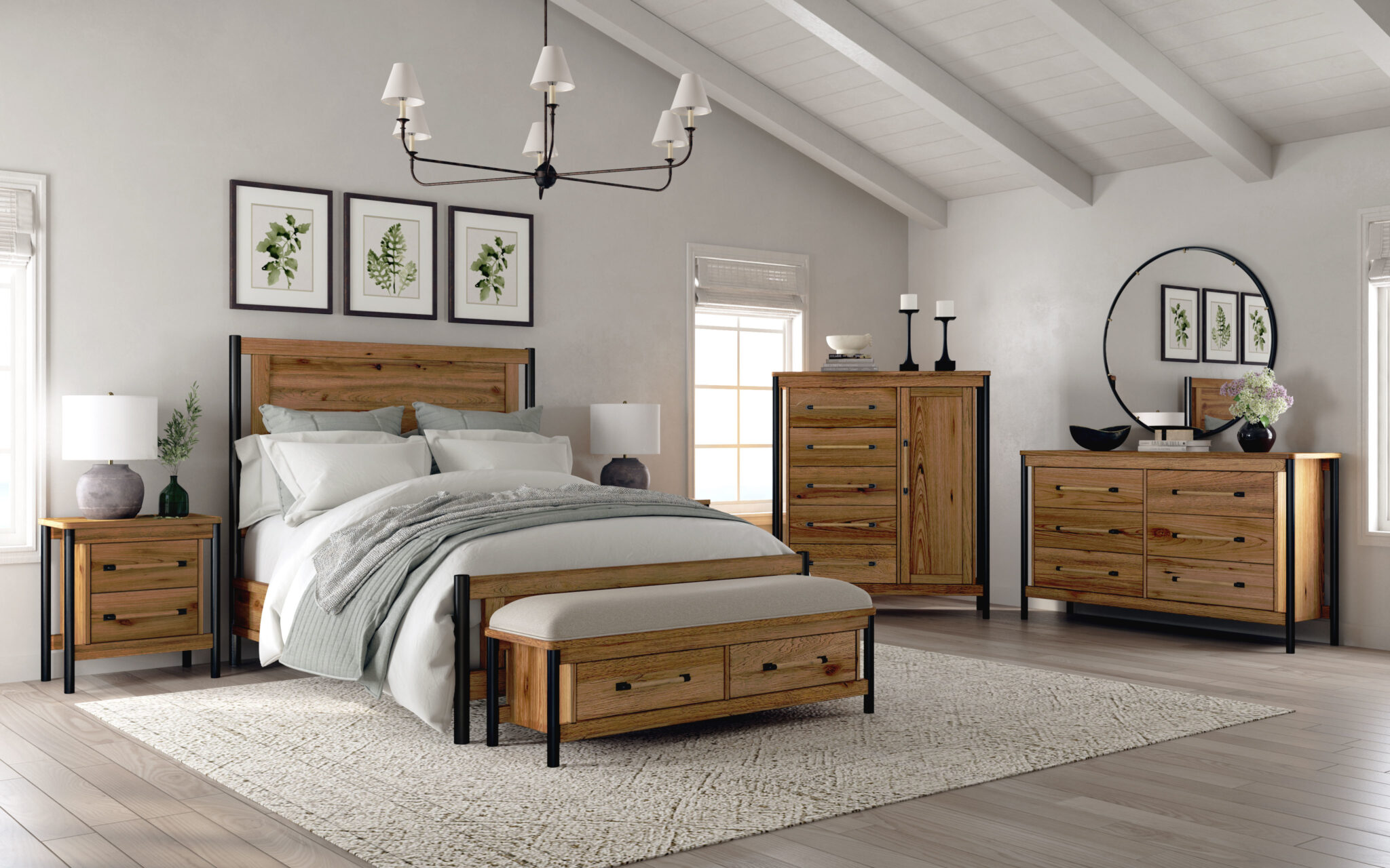 Norcross Storage Bench