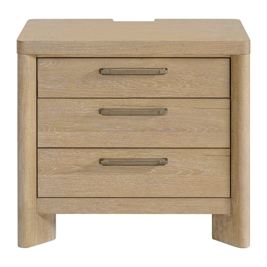 Pacific 3 Drawer Nightstand