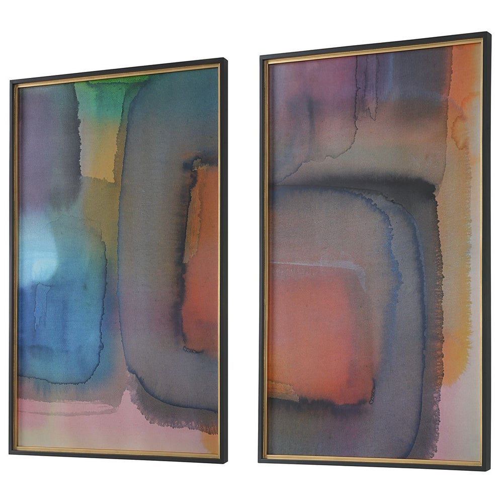 Prismatic Framed Prints, S/2