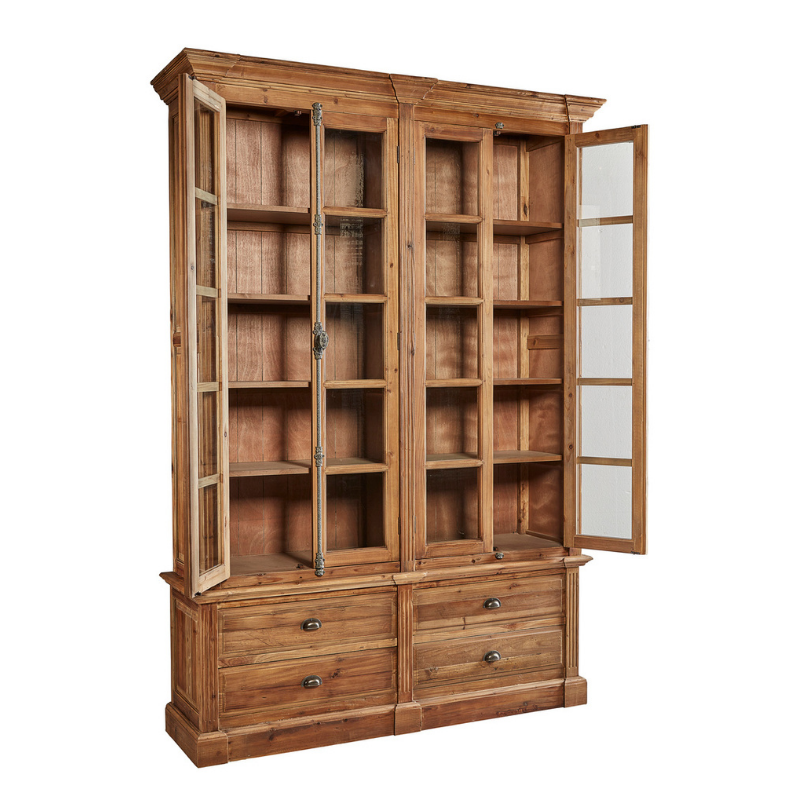 Natural Old Fir Bookcase