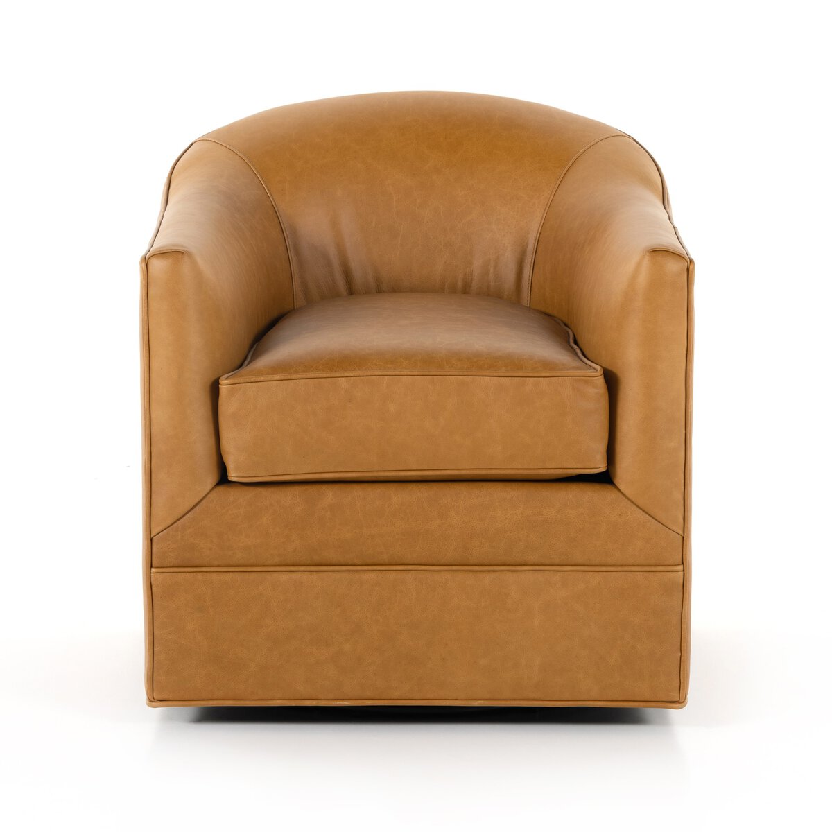 Quinton Leather Swivel Chair