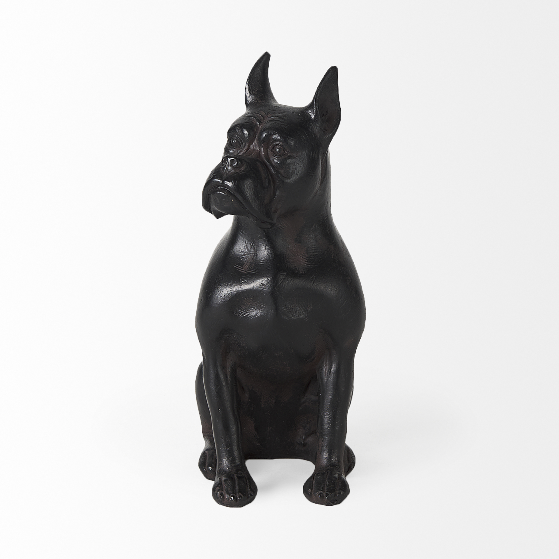 Rocky Resin Boxer Dog
