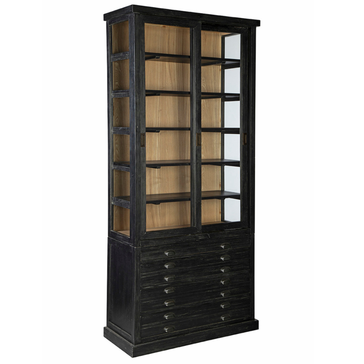 Single Balmoral Display Cabinet