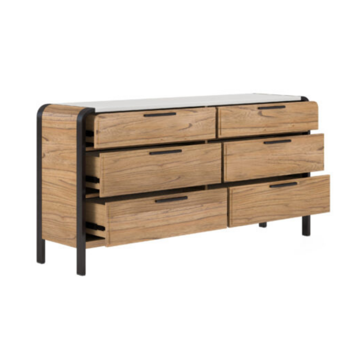 Portico Metal Leg Dresser