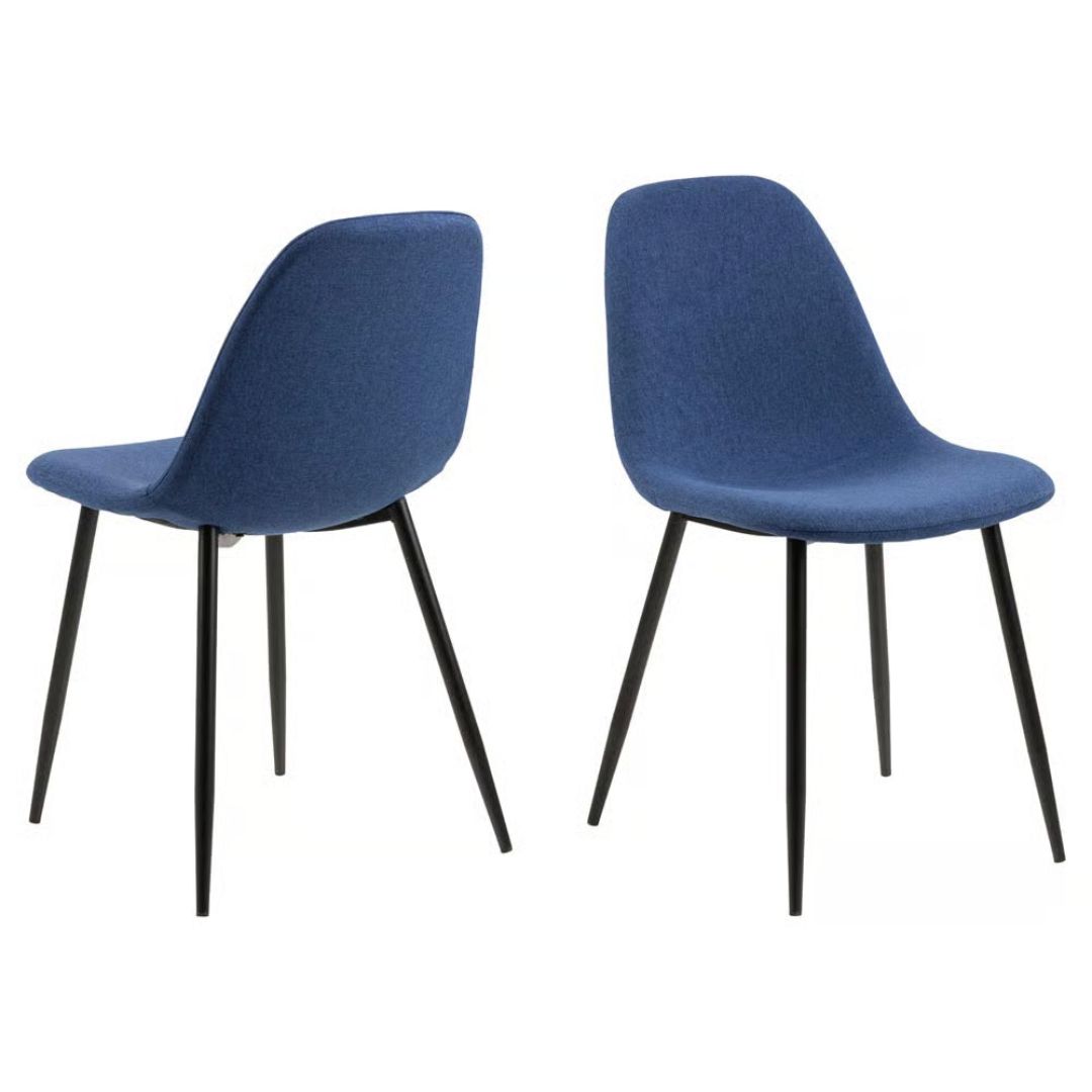 Wilma Dining Chair- Blue