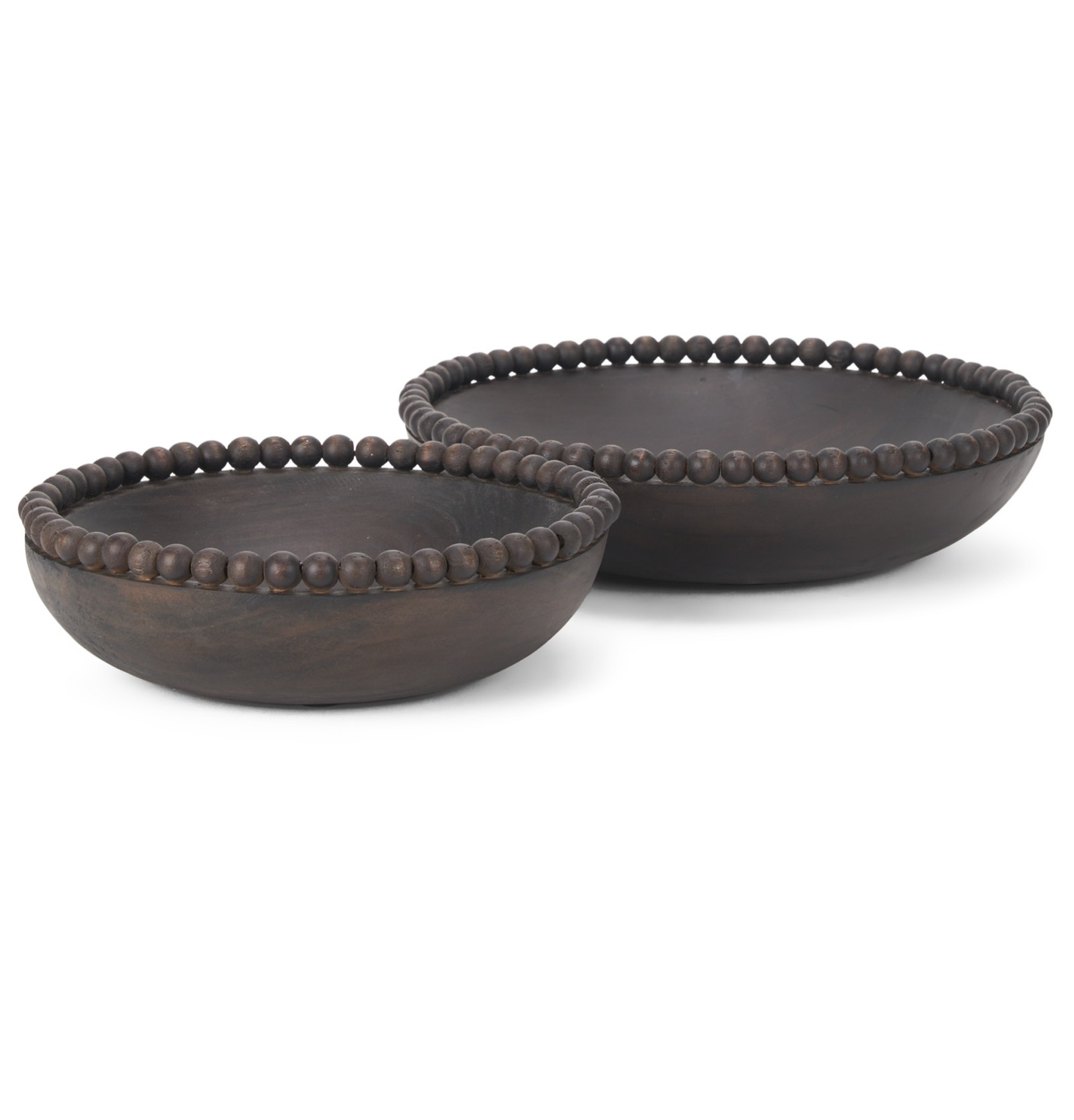 Wendell Wood Beads Round Bowl